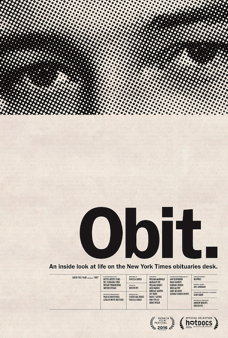 Obit movie poster
